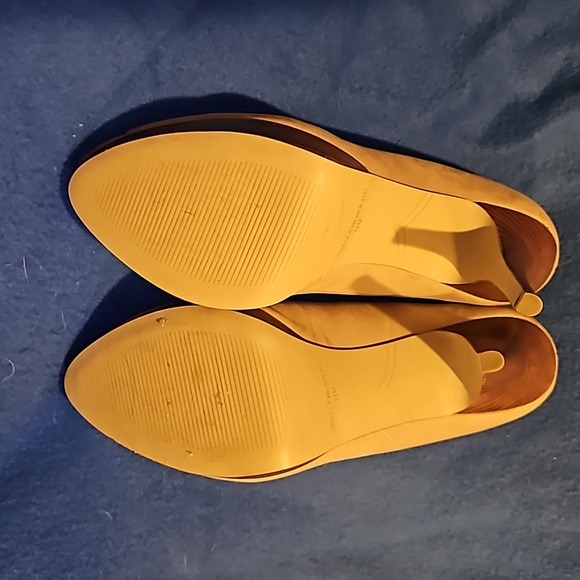 Enzo Angiolini Leather Peep Toe Pumps Size 11M 5 inch heel - Picture 5 of 12